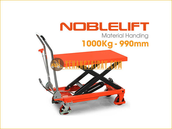 Xe nâng mặt bàn 750kg Noblelift giá rẻ