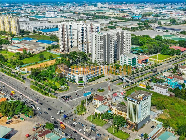 Tỉnh Bình Dương từ góc nhìn trên cao