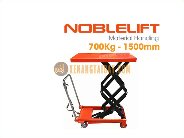 Xe nâng mặt bàn 350kg Noblelift giá rẻ.