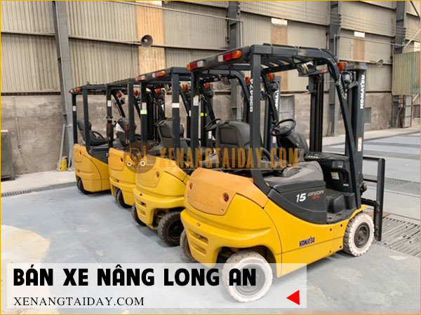 Thị trường xe nâng cũ tại địa bàn tỉnh Long An
