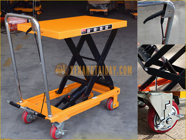 Xe nâng mặt bàn NIULI 300kg WP300, cao 900mm