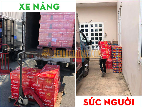 Việc đầu tư xe nâng tiết kiệm được chi phí nhân công và thời gian con người rõ rệt