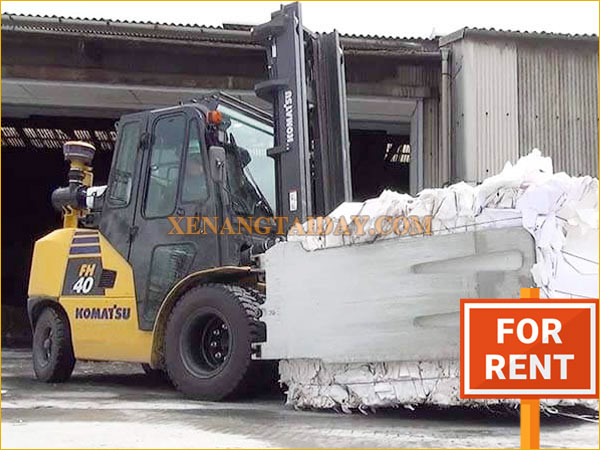 Xe nâng dầu 1.5 - 5.0 tấn cho thuê