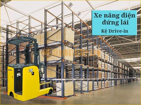 Kệ Drive in được ứng dụng ở các kho mát kho đông lạnh