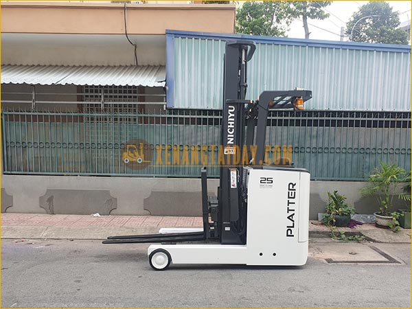 Xe nâng điện đứng lái NICHIYU FBRM15-80B-500NMCS