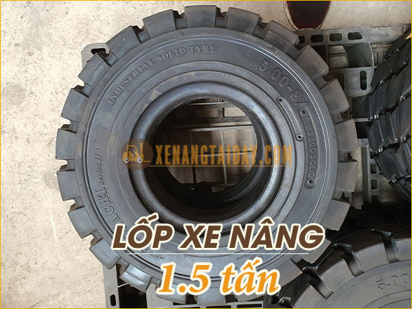 Lốp xe nâng 1.5 tấn nhập khẩu Thái Lan