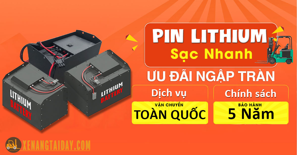 Chính sách bảo hành pin Lithium tại XENANGTAIDAY.COM