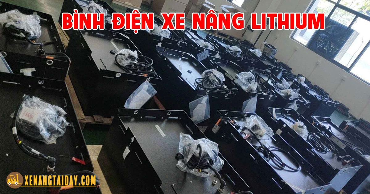 XENANGTAIDAY.COM cung cấp pin Lithium ứng dụng trên xe nâng điện
