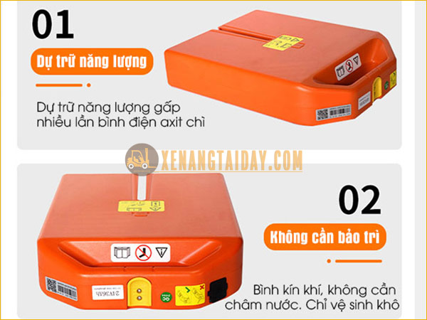 Pin Lithium Cho Xe Nâng Tay Điện Tự Động – Bán Tự Động 2