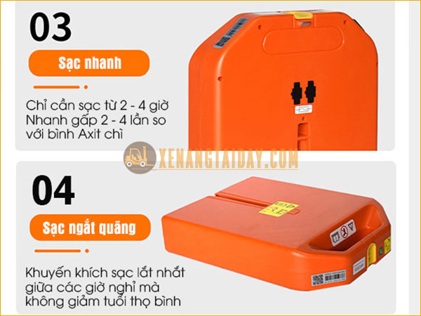Pin Lithium Cho Xe Nâng Tay Điện Tự Động – Bán Tự Động 3