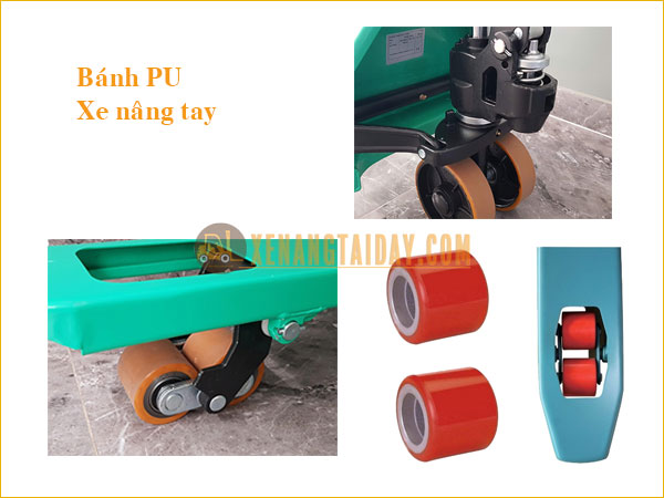 Bánh PU cho xe nâng tay