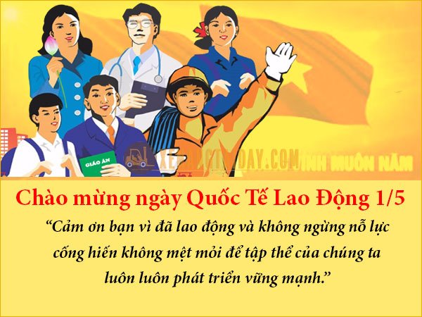 Quốc Tế Lao Động 01/05