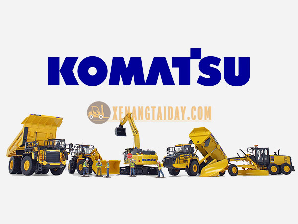 Xe nâng Komatsu - Thương hiệu nổi tiếng của Nhật Bản