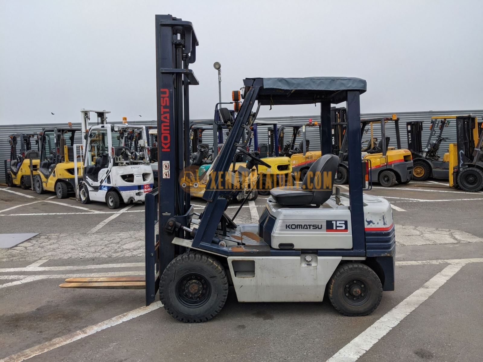 Xe nâng dầu Komatssu cũ Tp HCM