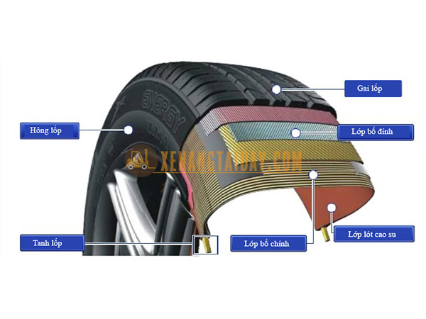 cấu tạo vỏ nén khí xe nâng