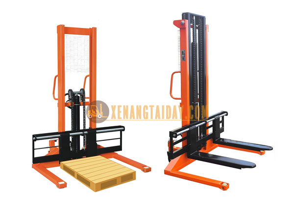 xe nâng tay cao chân rộng
