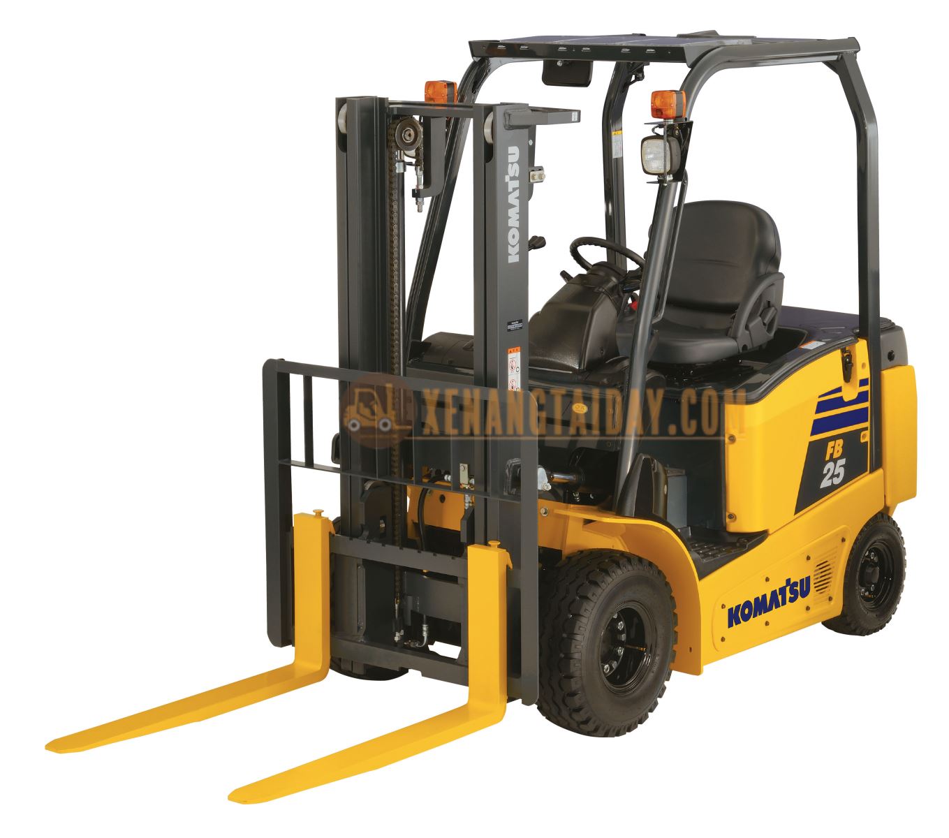 xe nâng điện ngồi lái 2.5 tấn Komatsu