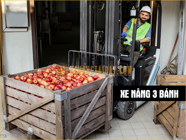 Vận hành không tạo ra khí thải, phù hợp nâng trái cây