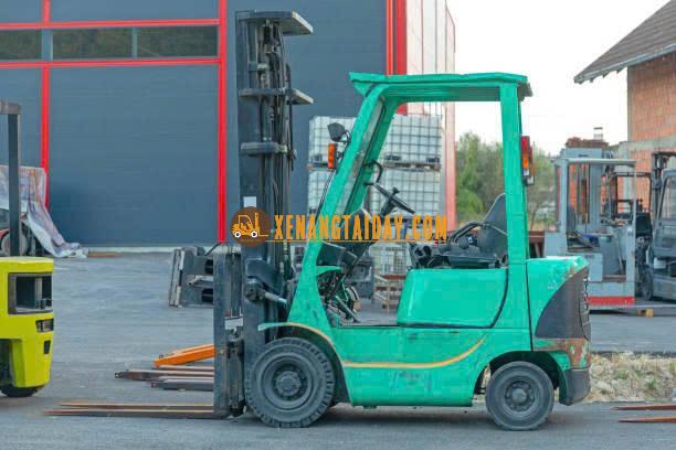 Xe nâng Mitsubishi tiết kiệm nhiên liệu