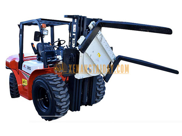 Bộ mâm xoay trên xe nâng