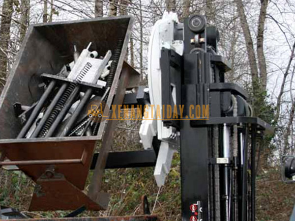 Ứng dụng của bộ mâm xoay xe nâng