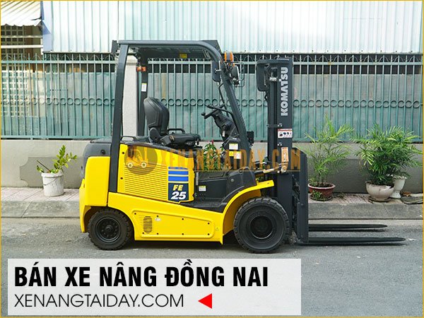 Bán xe nâng điện ngồi cũ Komatsu 2.5 Tấn tại Đồng Nai