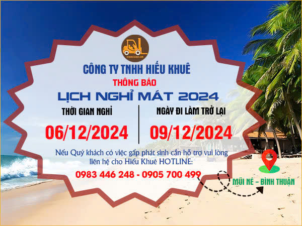 Lịch nghỉ cụ thể