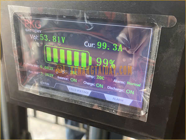 Màn hình pin lithium 48V 560Ah
