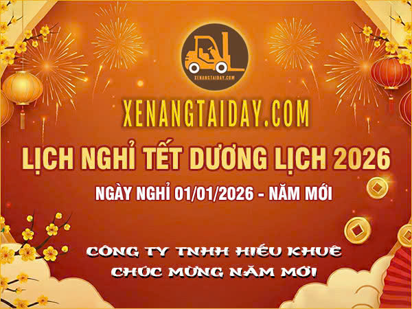 Thông báo lịch nghỉ Tết Dương lịch 2026