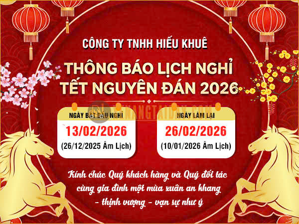 Lịch nghỉ Tết Nguyên Đán 2026