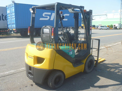 Bán xe nâng dầu 1.5 tấn Komatsu nhập khẩu Nhật