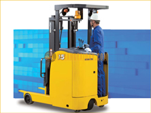 Dịch Vụ Cho Thuê Xe Nâng Điện Đứng Lái Tại Long An