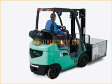 Thông số kỹ thuật xe nâng xăng Mitsubishi 1.5 tấn FG15N