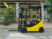 Xe nâng điện ngồi lái KOMATSU FB15-12 gắn bình điện axít chì 48V - 402Ah LIFTTOP VTFL6