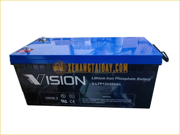 Ăc quy Lithium VISION | Bình điện xe nâng Chính Hãng