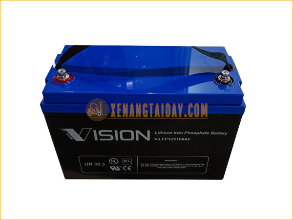Ăc quy Lithium VISION | Bình điện xe nâng Chính Hãng