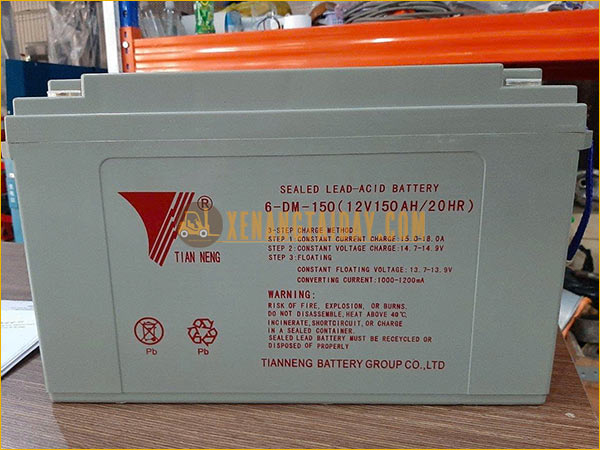 Bình điện xả sâu 12V - 150Ah THIÊN NĂNG (TIANNENG) 6-DM-150