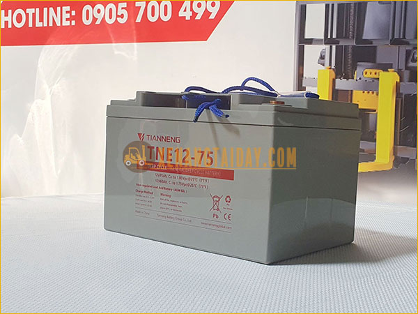 Bình điện xả sâu 12V - 75Ah THIÊN NĂNG (TIANNENG) TNE12-75