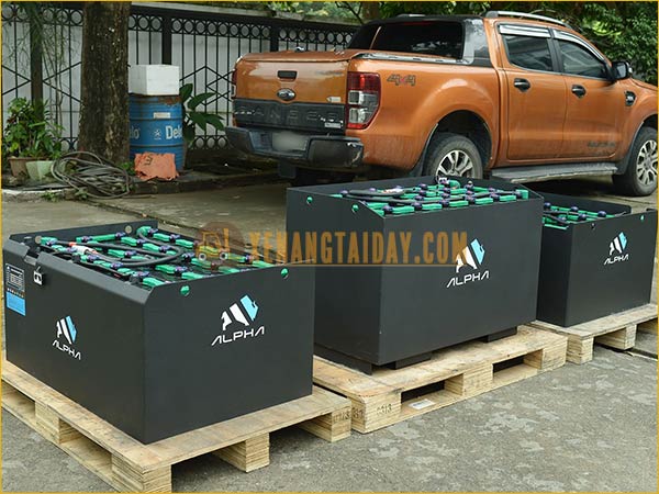 Bình điện xe nâng ALPHA | Thương hiệu ắc quy xe nâng Thái Lan cao cấp