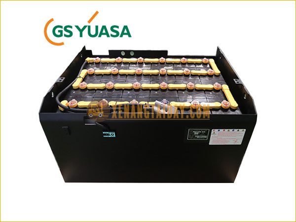 Bình điện xe nâng hiệu GS YUASA | Thương hiệu ắc quy xe nâng bền bỉ