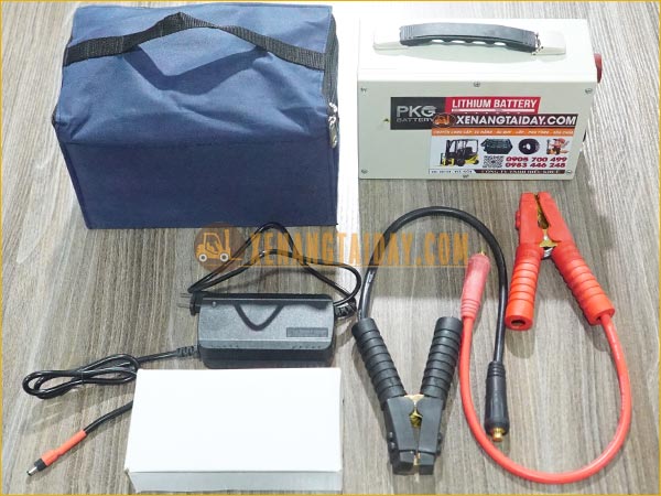 Bộ kích đề khởi động lithium di động | Chuyên kích đề nổ xe nâng, xe ô-tô, xe tải