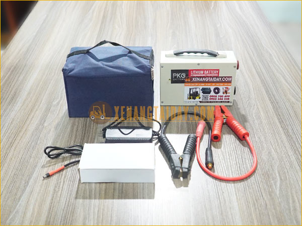 Bộ kích đề khởi động lithium di động | Chuyên kích đề nổ xe nâng, xe ô-tô, xe tải