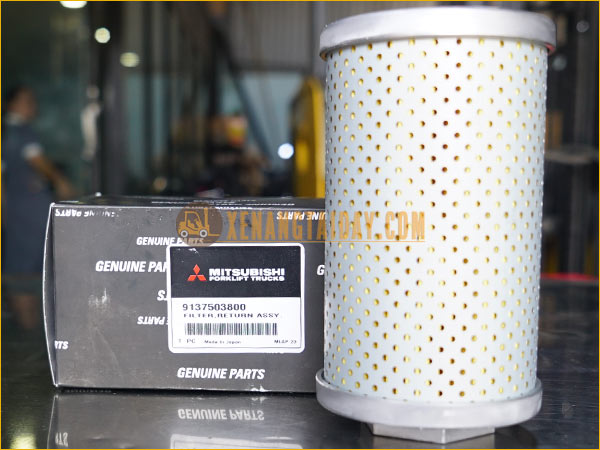 Bộ sản phẩm lọc chính hãng MITSUBISHI cho xe nâng dầu 9137503800, 91E6100112, 32A6201020M, 32A4000400M