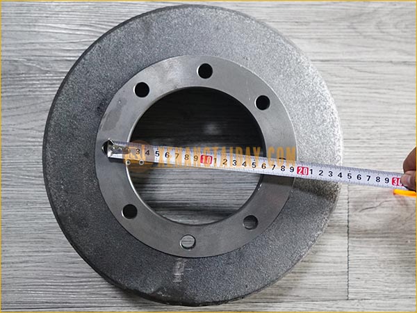 Bộ trống và guốc, bố thắng (má phanh) xe nâng điện ngồi lái MITSUBISHI 3 tấn, 3.5 tấn,...