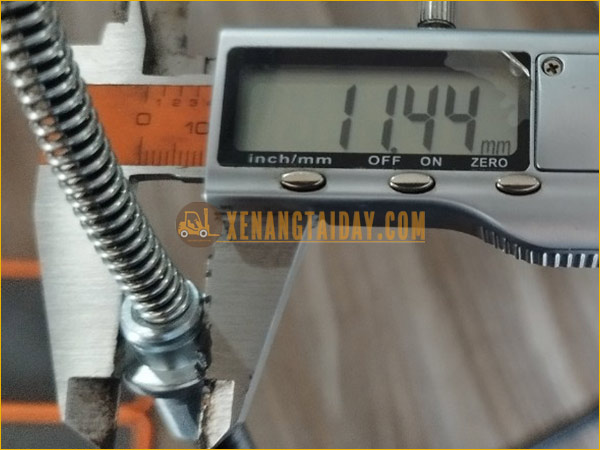 Dây gài số, lừa số, chuyển số của xe nâng động cơ MITSUBISHI