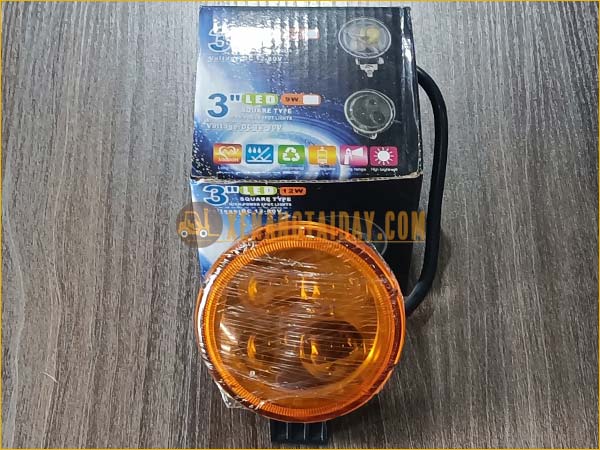 Đèn pha LED tròn 4 bóng chiếu sáng cho xe nâng