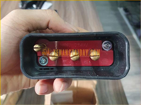 Giắc Điện 3 Pha Dương 30A - 250V (Giắc Thẳng) - Giắc sạc 3 pha xe nâng điện