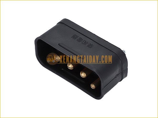 Giắc Điện 3 Pha Dương 30A - 250V (Giắc Thẳng) - Giắc sạc 3 pha xe nâng điện