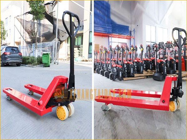 Làm thế nào để đảm bảo an toàn khi vận hành xe nâng tay?