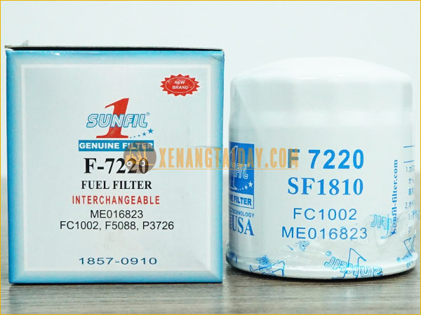 Lọc nhiên liệu xe nâng SUNFIL F-7220 SF-1810